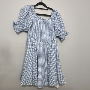 BNWT - J.ING GINGHAM PRINT SUMMER DRESS - LARGE